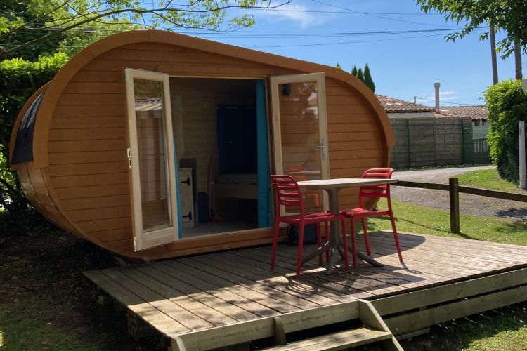 hébergements insolites vacances au Camping bleu Mer Charente maritime Royan